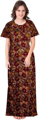 DreamBe Women Nighty(Multicolor)