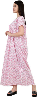 mdp Women Nighty(Pink)