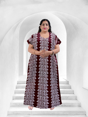 Ganpati Enterprises Women Nighty(Multicolor)
