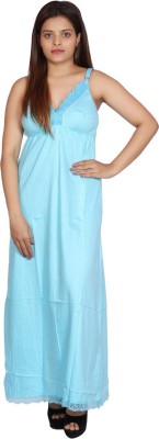 Rylie Women Nighty(Blue)