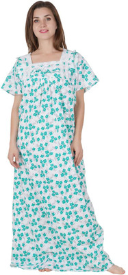 LDHSATI Women Nighty(Blue)