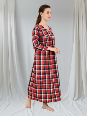 LDHSATI Women Nighty Set(Multicolor)