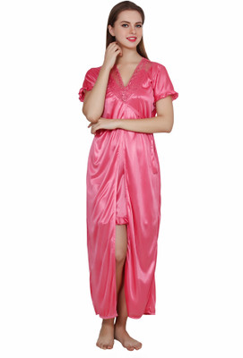 Kanika Women Nighty(Pink)