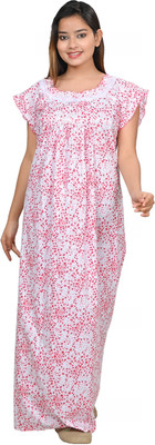 Kripto Katrox Women Nighty(Red)