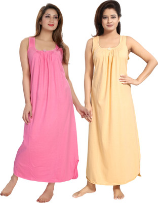 Nighty King Women Nighty(Multicolor)