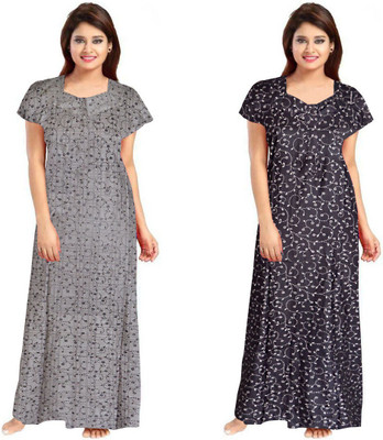 LA fashion Women Nighty Set(Multicolor)