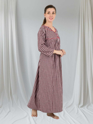 LDHSATI Women Nighty Set(Multicolor)