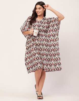 moomaya Women Nighty(White)