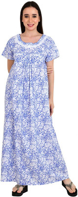 mdp Women Nighty(Blue)