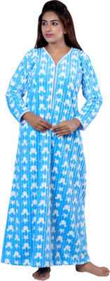 NACNO Women Nighty(Blue)