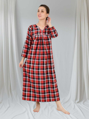 LDHSATI Women Nighty Set(Multicolor)