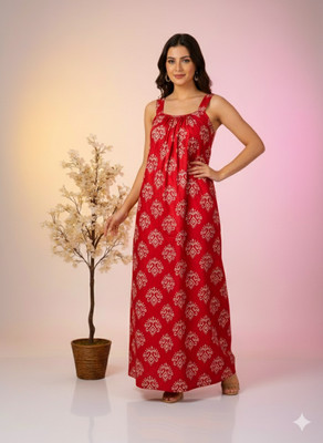 TUYA Women Nighty(Red)