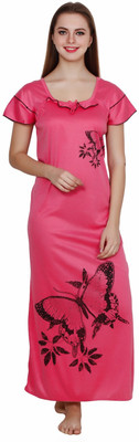 Kanika Women Nighty(Pink)