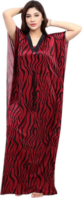 HouseOfCommon Women Nighty(Red)