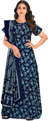 Shreejee Women Nighty Set(Green)