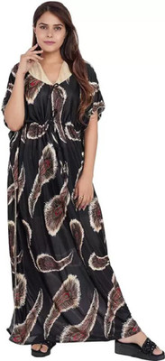 Dreer Women Nighty(Black)