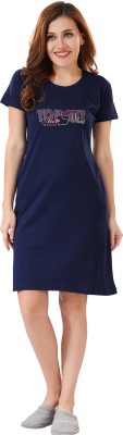 Be You Women Nighty(Dark Blue)