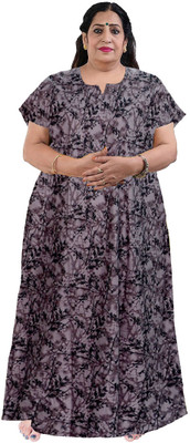 unlocked Women Nighty(Blue)