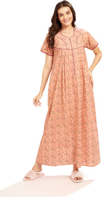 AV2 Women Nighty(Orange)