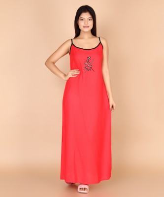 Chocolaty Women Nighty(Red)