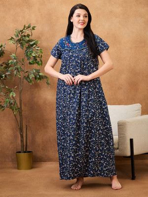 AV2 Women Nighty(Blue)