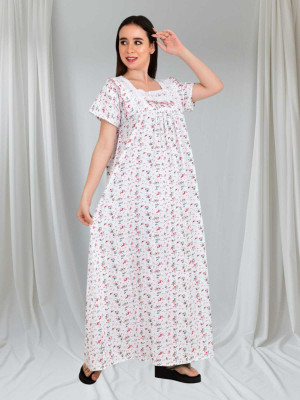 LDHSATI Women Nighty Set(Multicolor)