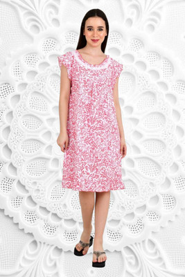 MONAL Women Nighty(Multicolor)