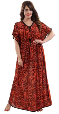 HouseOfCommon Women Nighty(Red)