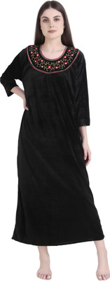 Bombshell Women Nighty(Black)