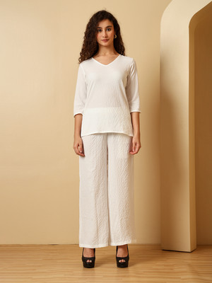 JCJUMMYCOUTURE Women Nighty Set(White)