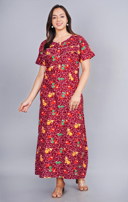 RANKYA Flared/A-line Gown(Maroon)