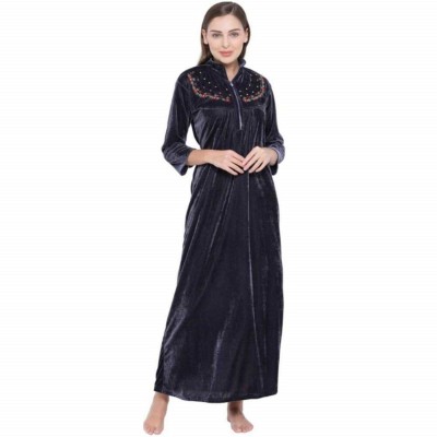 Robecult Women Nighty(Dark Blue)