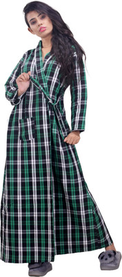 CLYMAA Women Robe(Multicolor)
