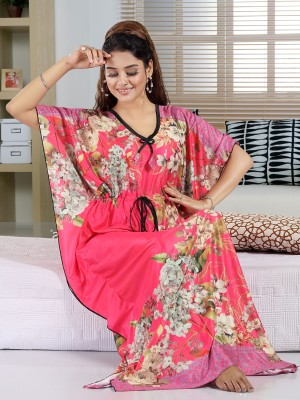 Gutthi Women Nighty(Pink)