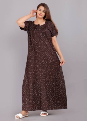 Retail Shopee Women Nighty(Brown)