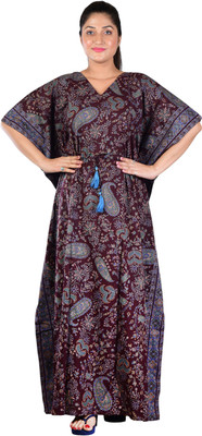 Bellamy Women Nighty(Maroon)