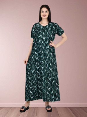 LDHSATI Women Nighty Set(Multicolor)