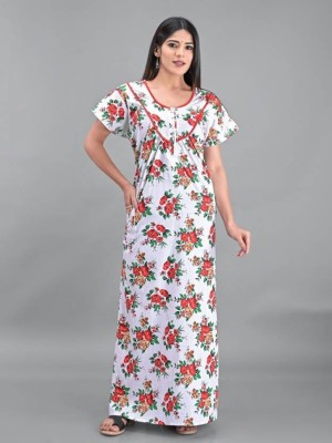 Noty Women Nighty(Red, Green)