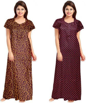 LA fashion Women Nighty Set(Multicolor)