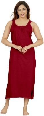 D'Heer Fashion Women Nighty(Red)