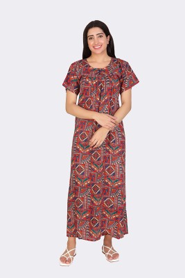 MISS BALIKA Women Nightdress(Multicolor)