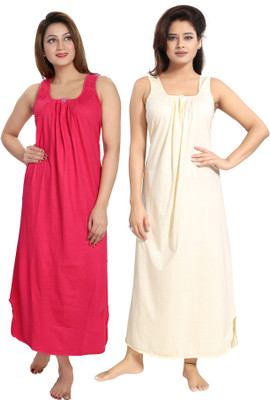 INNER BEATS Women Nighty Set(Multicolor)