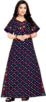 DreamBe Women Nighty(Blue)