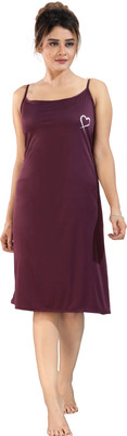 HR creation Women Nighty(Purple)