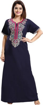 Be You Women Nighty(Blue)