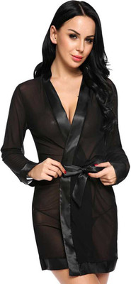 Lovie's Women Robe(Black)