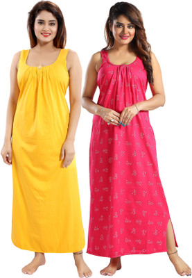 Nighty King Women Nighty(Multicolor)
