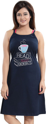 Attempt Women Nightshirts(Dark Blue)