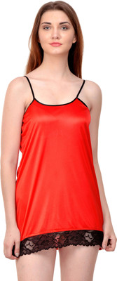 Boosah Women Nighty(Red)