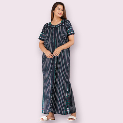 Shakti Enterprises Women Maternity/Nursing Nighty(Green)